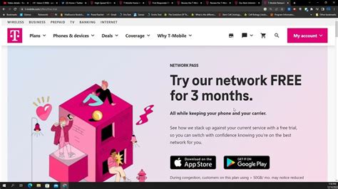 T-Mobile network issues